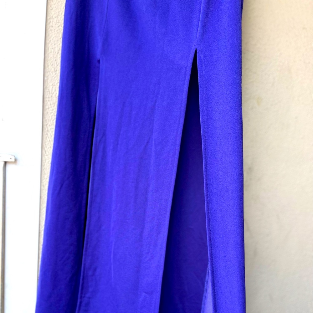 Elegant Purple Women's Skirt - A Vibrant Bright Purple